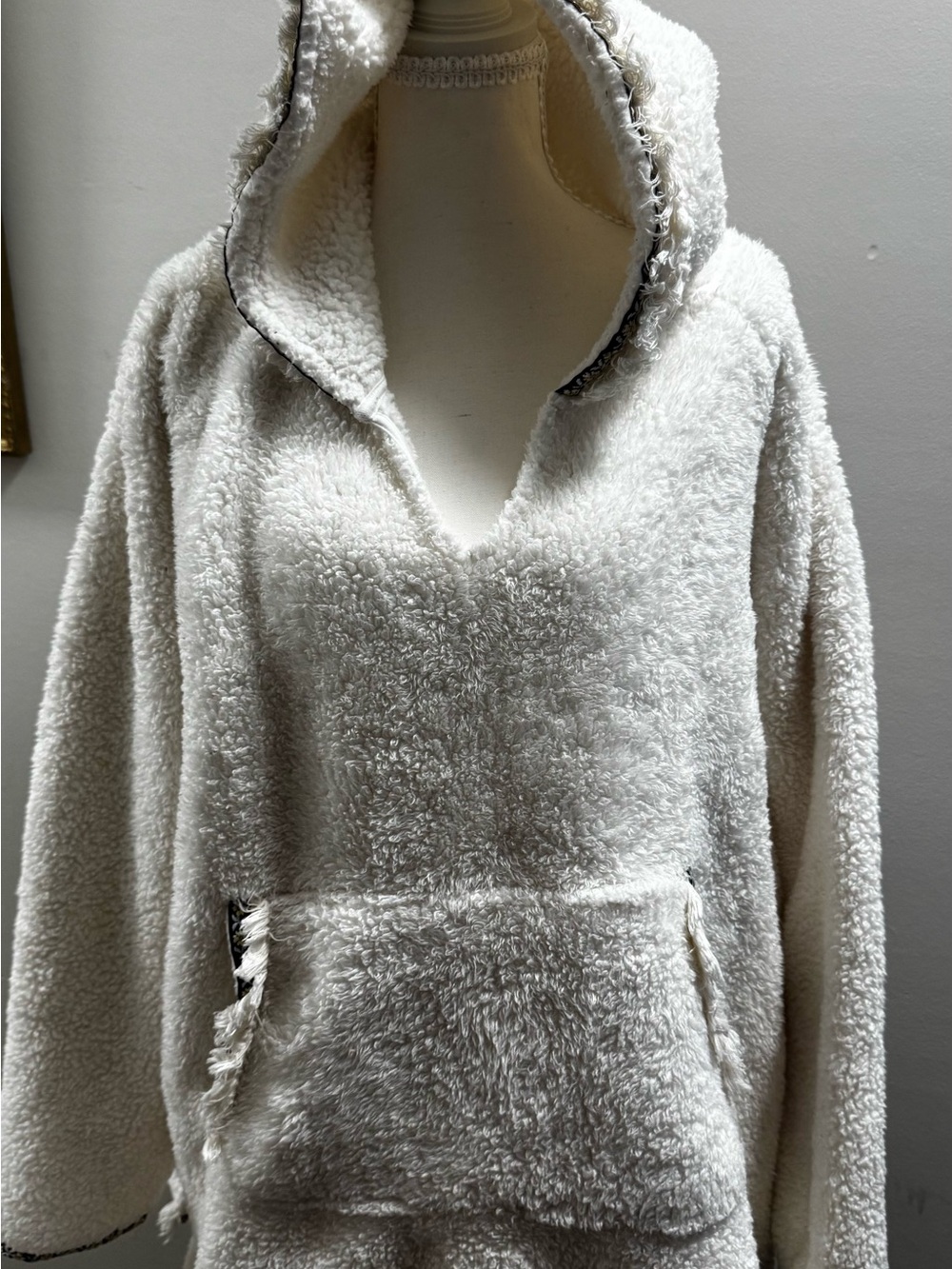 Natural Life One Size Sherpa/fleece Pullover
